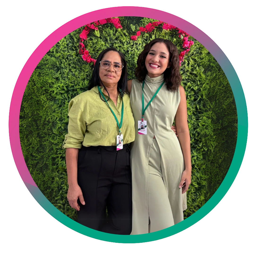 Bruna e Ivonise Donas da Ecofit Produtos Naturais Loja Maceió Tabuleiro dos Martins