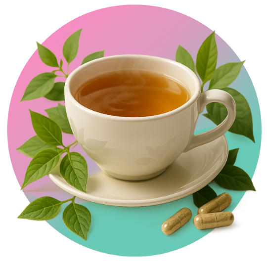 Chás & cápsulas naturais